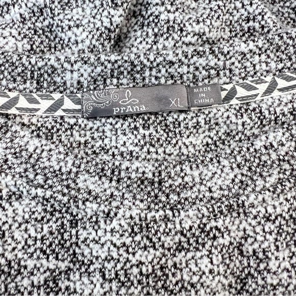 Prana Grey/Black Heathered Sweater Dress Suze XL - Picture 4 of 10